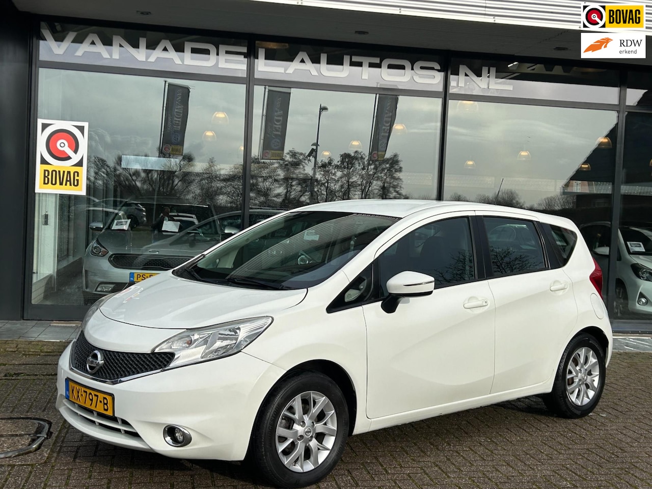 Nissan Note - 1.2 Acenta App-Connect Navi Airco Cruise LM Velgen Nette Staat! - AutoWereld.nl