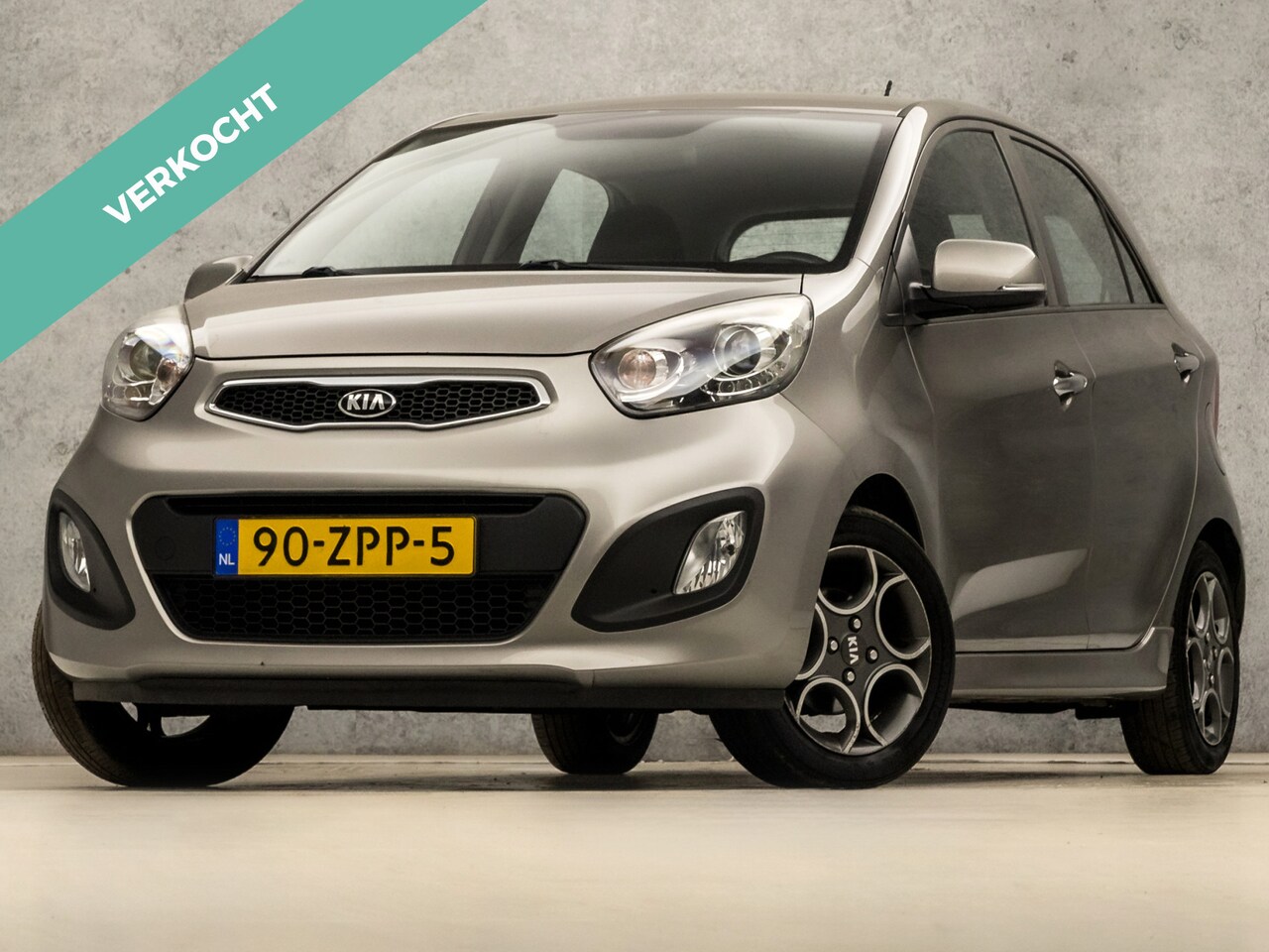 Kia Picanto - 1.0 CVVT Sport (AIRCO, LM VELGEN, SPORTSTOELEN, PARKEERSENSOREN, MULTIFUNCTIONEEL STUURWIE - AutoWereld.nl