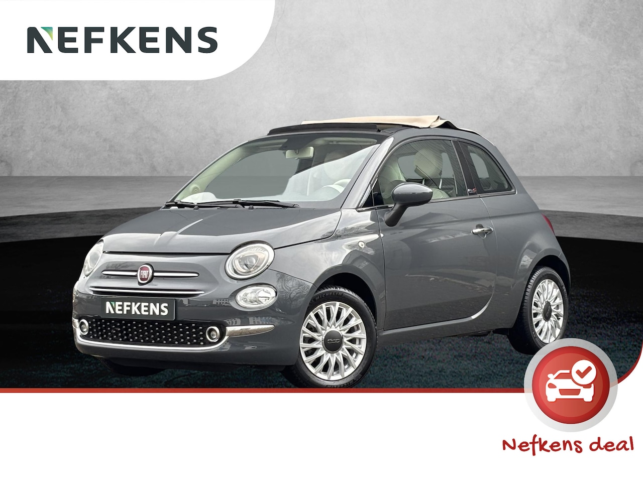 Fiat 500 C - TwinAir Turbo 85pk Lounge Cabrio | 1ste eigenaar | Navigatie | Parkeersensoren | Airco - AutoWereld.nl