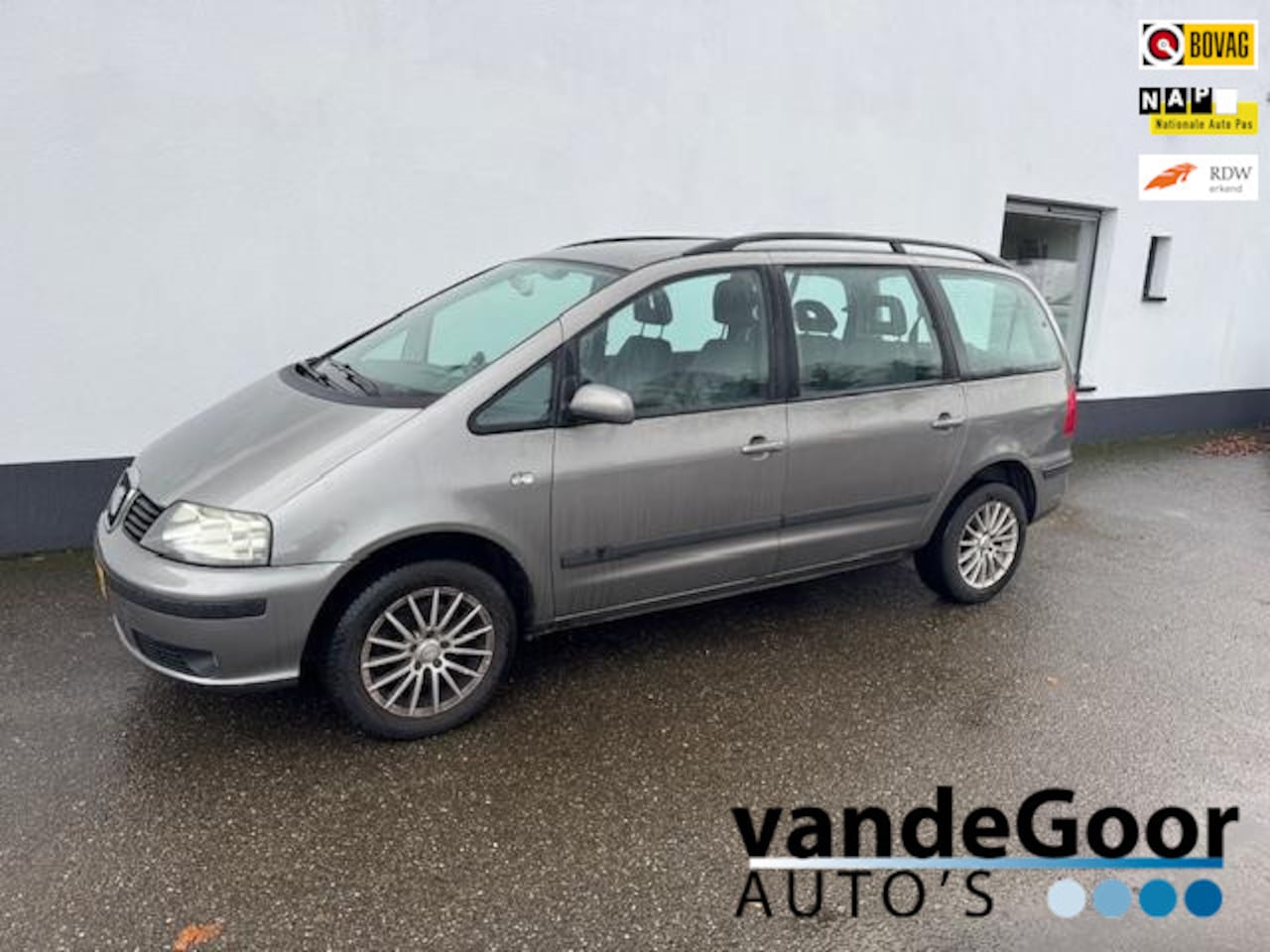SEAT Alhambra - 2.0 Reference 2.0 Reference, '06, clima, cruise, goede apk, inruilkoopje ! - AutoWereld.nl