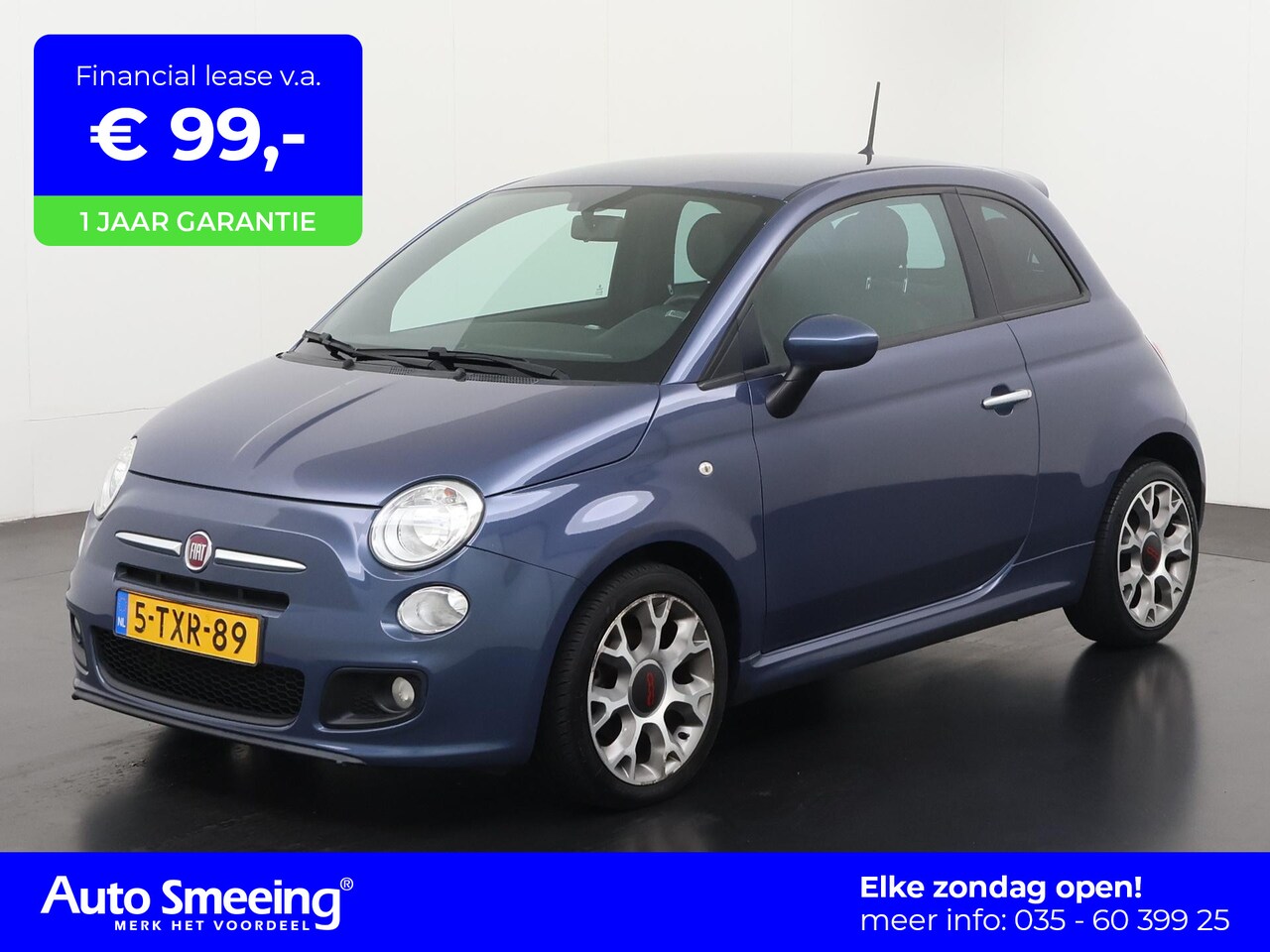Fiat 500 - 0.9 TA Turbo 500S Sport | Zondag Open! - AutoWereld.nl