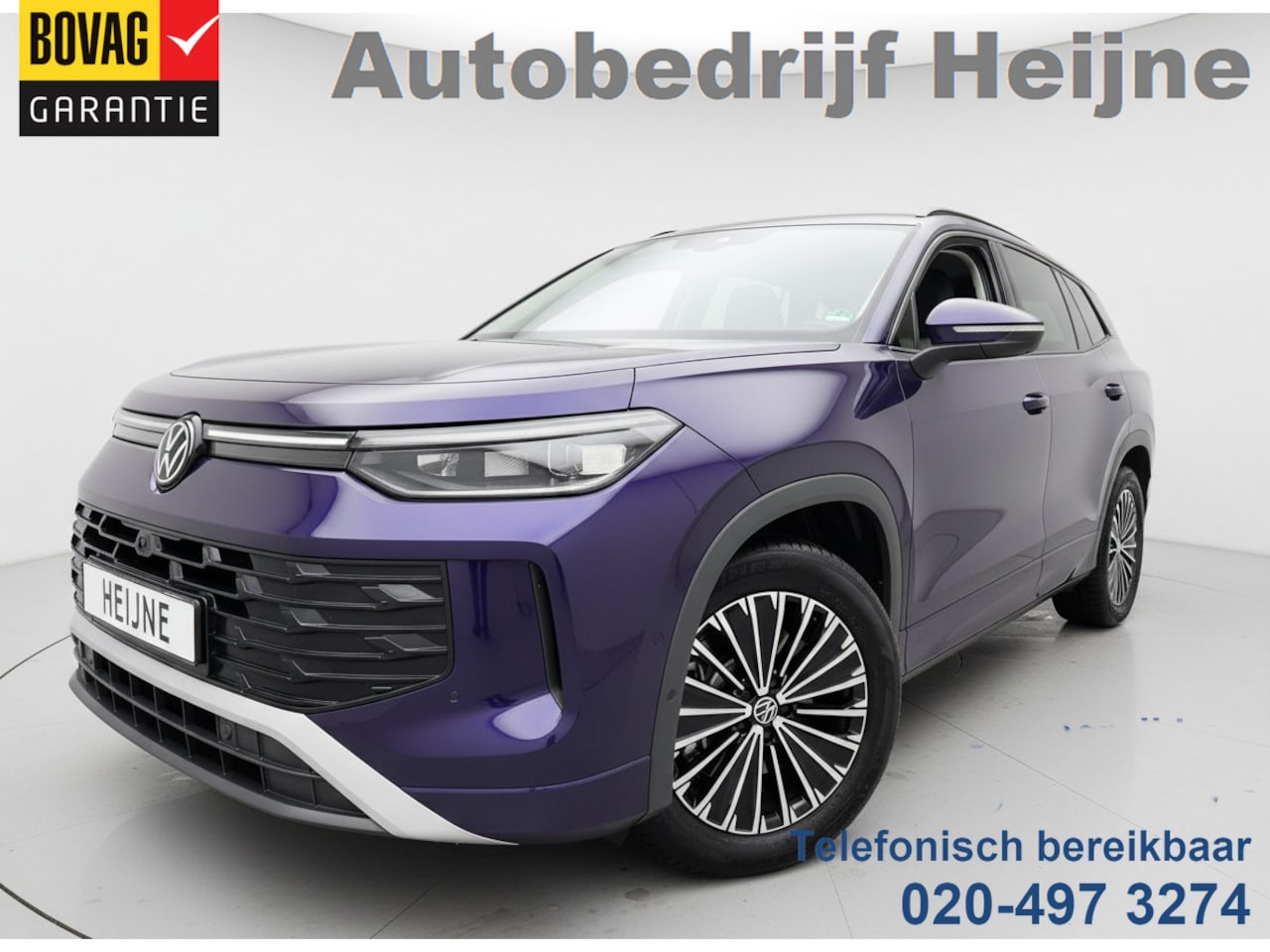 Volkswagen Tayron - 1.5 eTSI 150PK DSG LIFE 7-PERSOONS/TREKHAAK/360CAMERA FABRIEKS GARANTIE - AutoWereld.nl