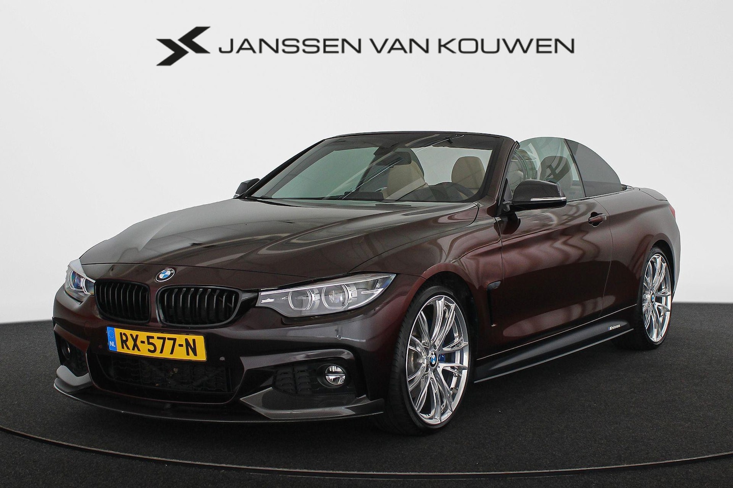 BMW 4-serie Cabrio - 420i High Executive M Sport Harman Kardon 20" - AutoWereld.nl