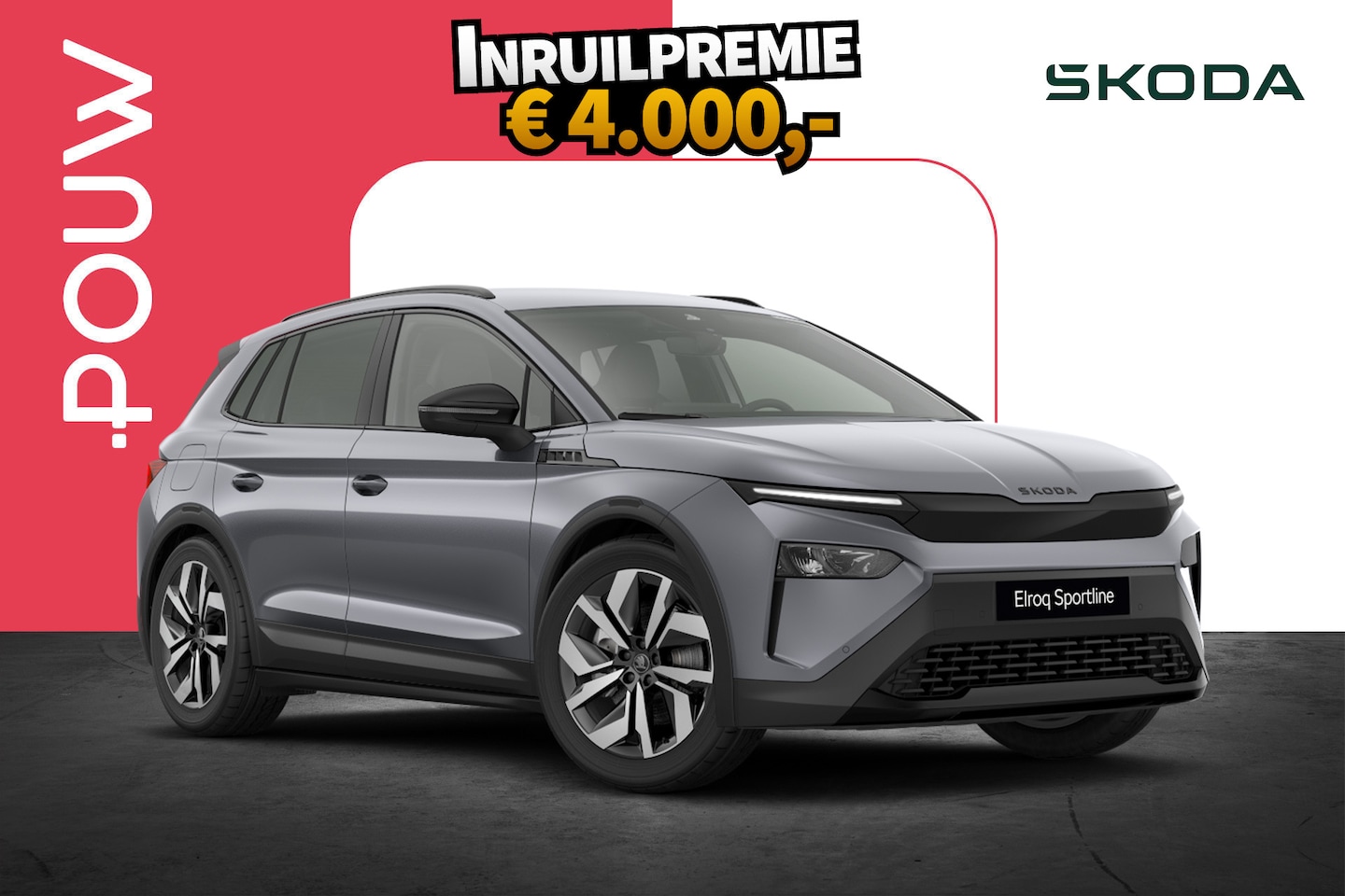 Skoda Elroq - 286pk 85 Sportline | Trekhaak | Business Upgrade Pakket Plus - AutoWereld.nl