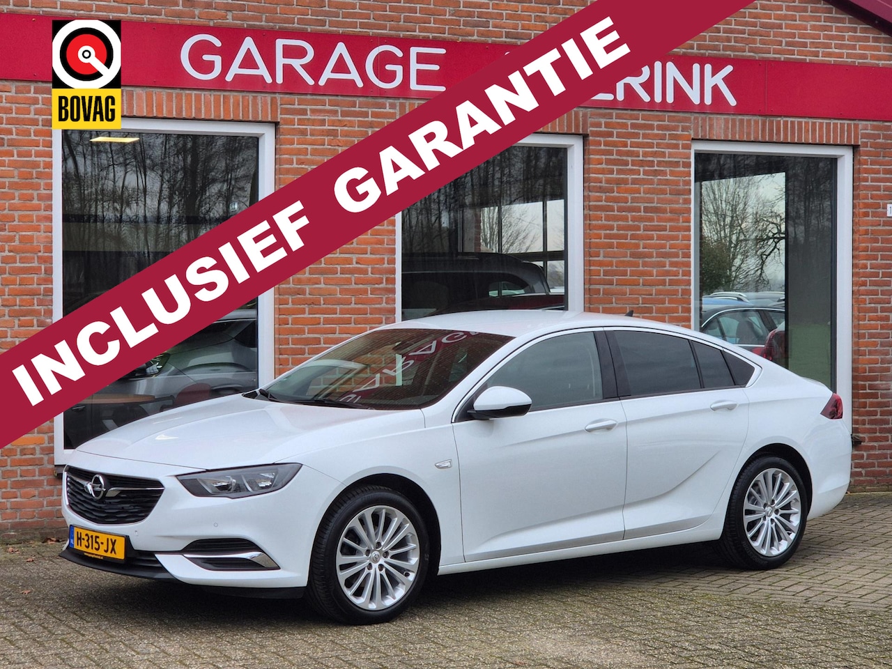 Opel Insignia Grand Sport - 1.5 Turbo Business Executive 165PK 5drs clima, cruise, navi, pdc, camera, leder, carplay - AutoWereld.nl