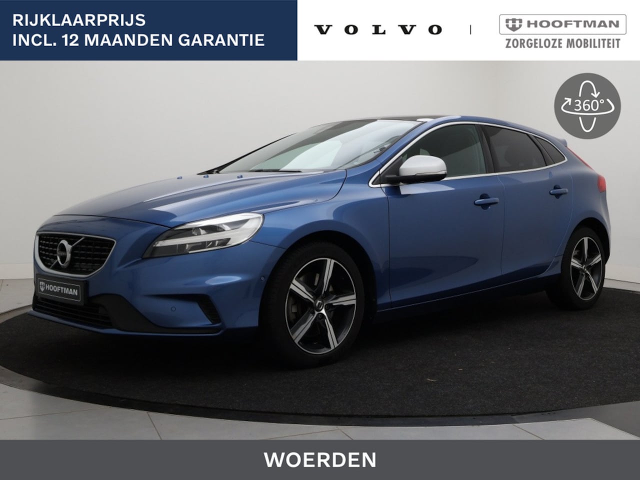 Volvo V40 - T3 AUT(6) POLAR+ SPORT PANORAMADAK HARMAN KARDON GETINT GLAS - AutoWereld.nl