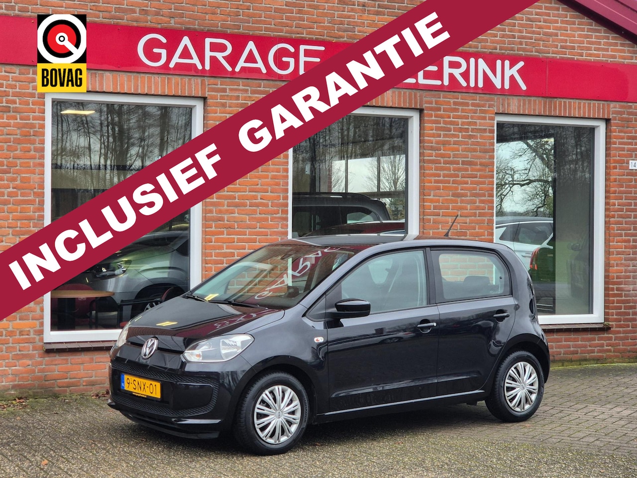 Volkswagen Up! - 1.0 move up! BlueMotion 60PK 5drs airco, navi, elektr.ramen, radio/cd - AutoWereld.nl