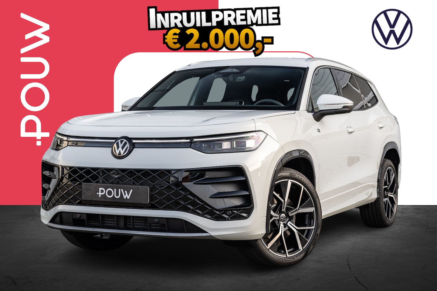 Volkswagen Tayron - 1.5 eTSI 150pk DSG R-Line Edition 7p. | 360 Camera | Massage Funcatie | Assistance Pakket - AutoWereld.nl