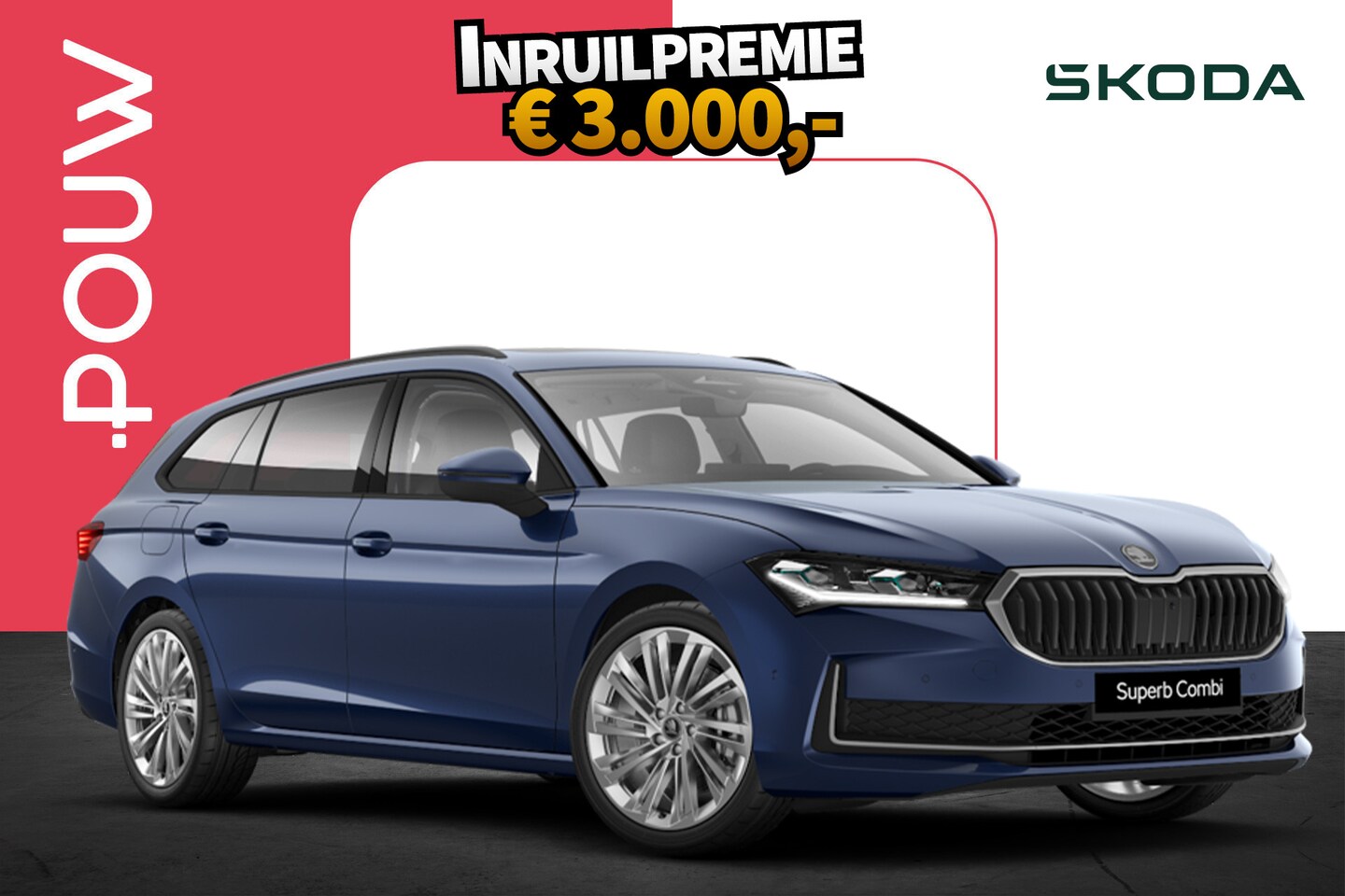 Skoda Superb Combi - 1.5 TSI 204pk PHEV Business Edition | Winter Pakket | 19" Velgen - AutoWereld.nl