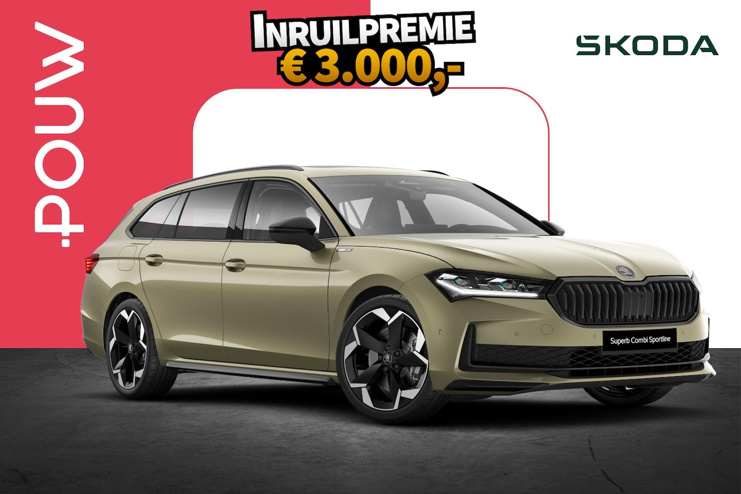 Skoda Superb Combi - 1.5 TSI 204pk PHEV Sportline Business | 19" Velgen | Panoramadak - AutoWereld.nl