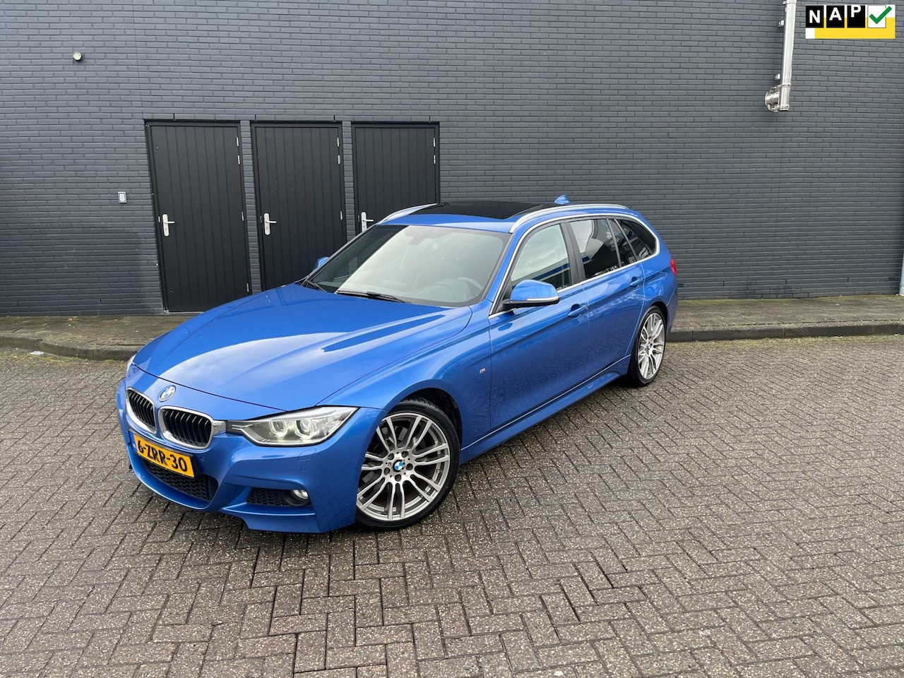 BMW 3-serie Touring - 328i High Executive Panoramadak Leer Navi NAP - AutoWereld.nl