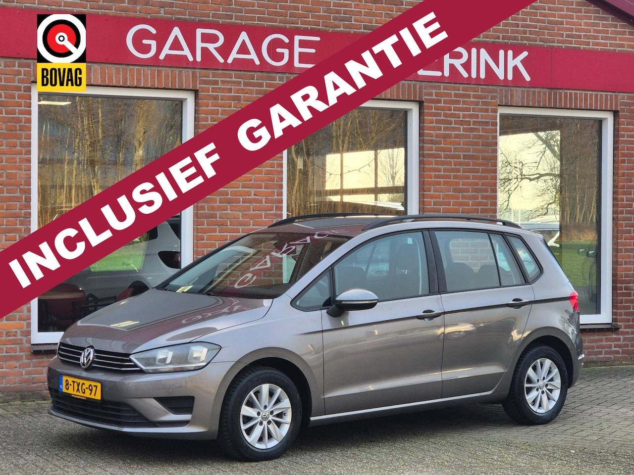 Volkswagen Golf Sportsvan - 1.2 TSI Comfortline 110PK 5drs clima, cruise, navi, pdc, lmv, radio/cd - AutoWereld.nl