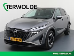 Nissan Qashqai - 1.3 MHEV Xtronic N-Connecta | AUTOMAAT | Panoramadak | Origineel NL | Stoel-, Stuur- & Voo