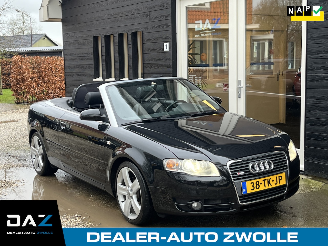 Audi A4 Cabriolet - 2.0 TFSI Pro Line 2x S-line/Aut/Ecc/Leer/Navi/NAP - AutoWereld.nl