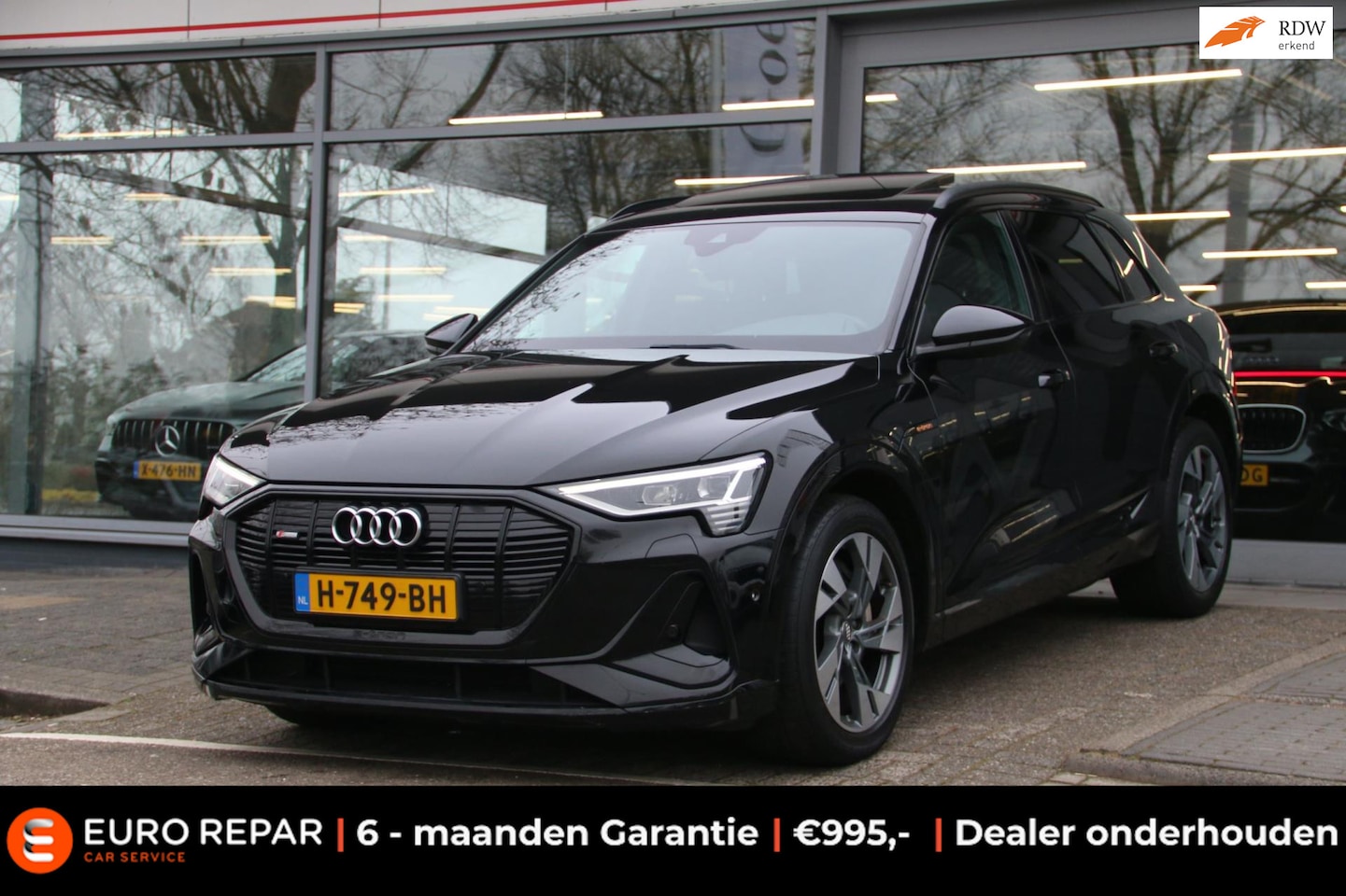 Audi e-tron - E-tron 50 quattro SOH 91% 71 kWh PANO-DAK! - AutoWereld.nl