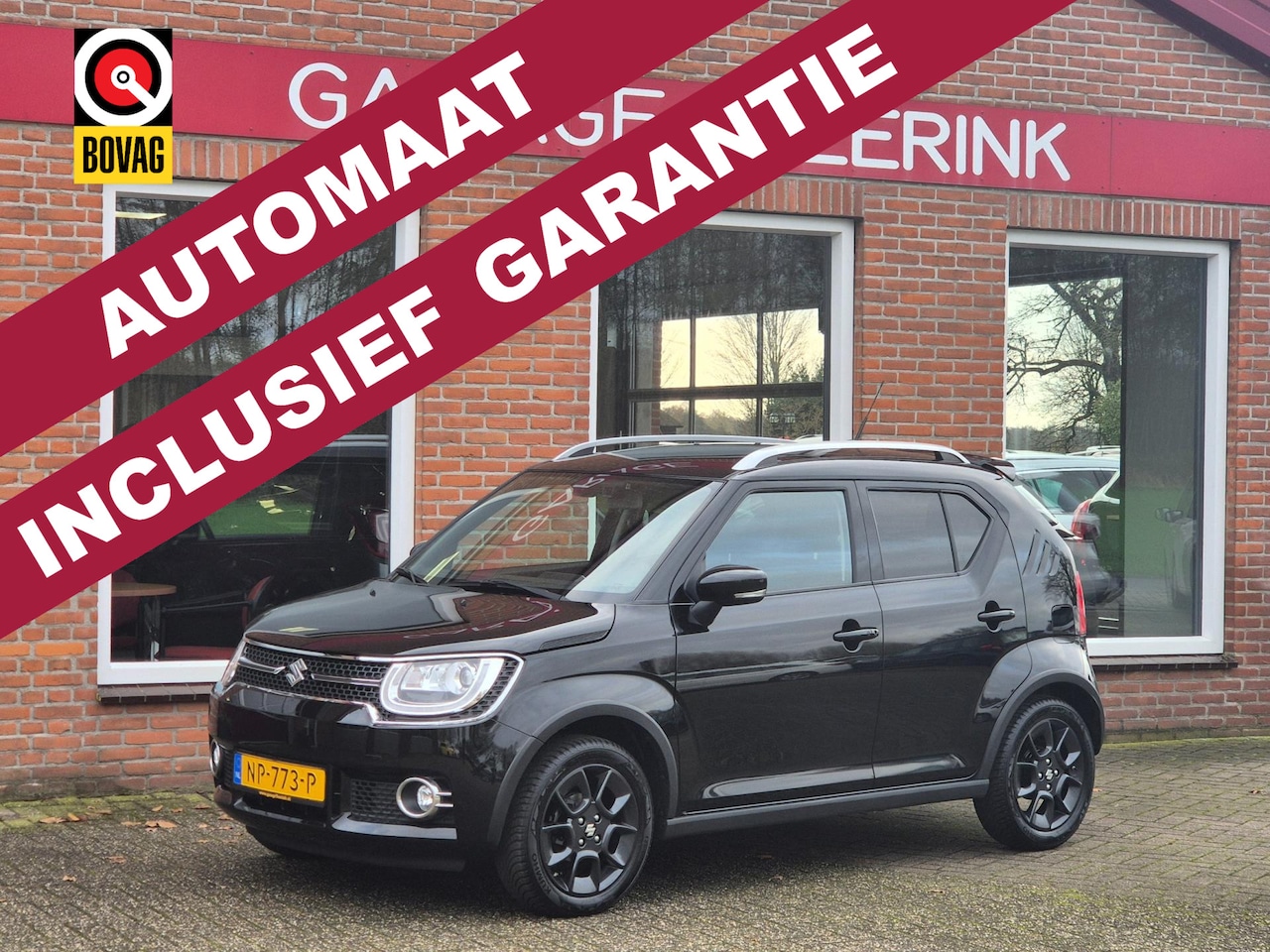 Suzuki Ignis - 1.2 Stijl 90PK 5drs AUTOMAAT clima, cruise, navi, carplay, lmv, keyless, stoelverw, led - AutoWereld.nl