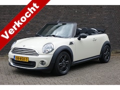 MINI Cabrio - 1.6 One Pepper, airco, black wheels, originele NL auto met N.A.P. Zeer mooie en echte auto