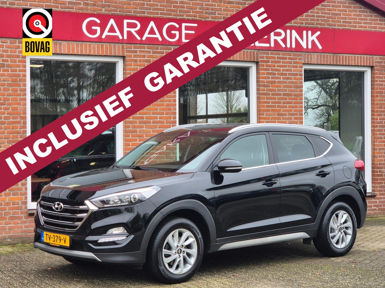 Hyundai Tucson - 1.6 GDi Comfort 132PK 5drs clima, cruise, navi, pdc, camera, dab, carplay, trekhaak - AutoWereld.nl