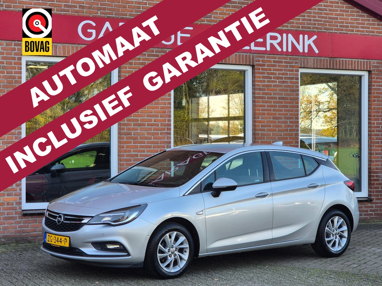 Opel Astra - 1.4 Online Edition 5drs AUTOMAAT clima, cruise, navi, pdc, camera, carplay, trekhaak - AutoWereld.nl