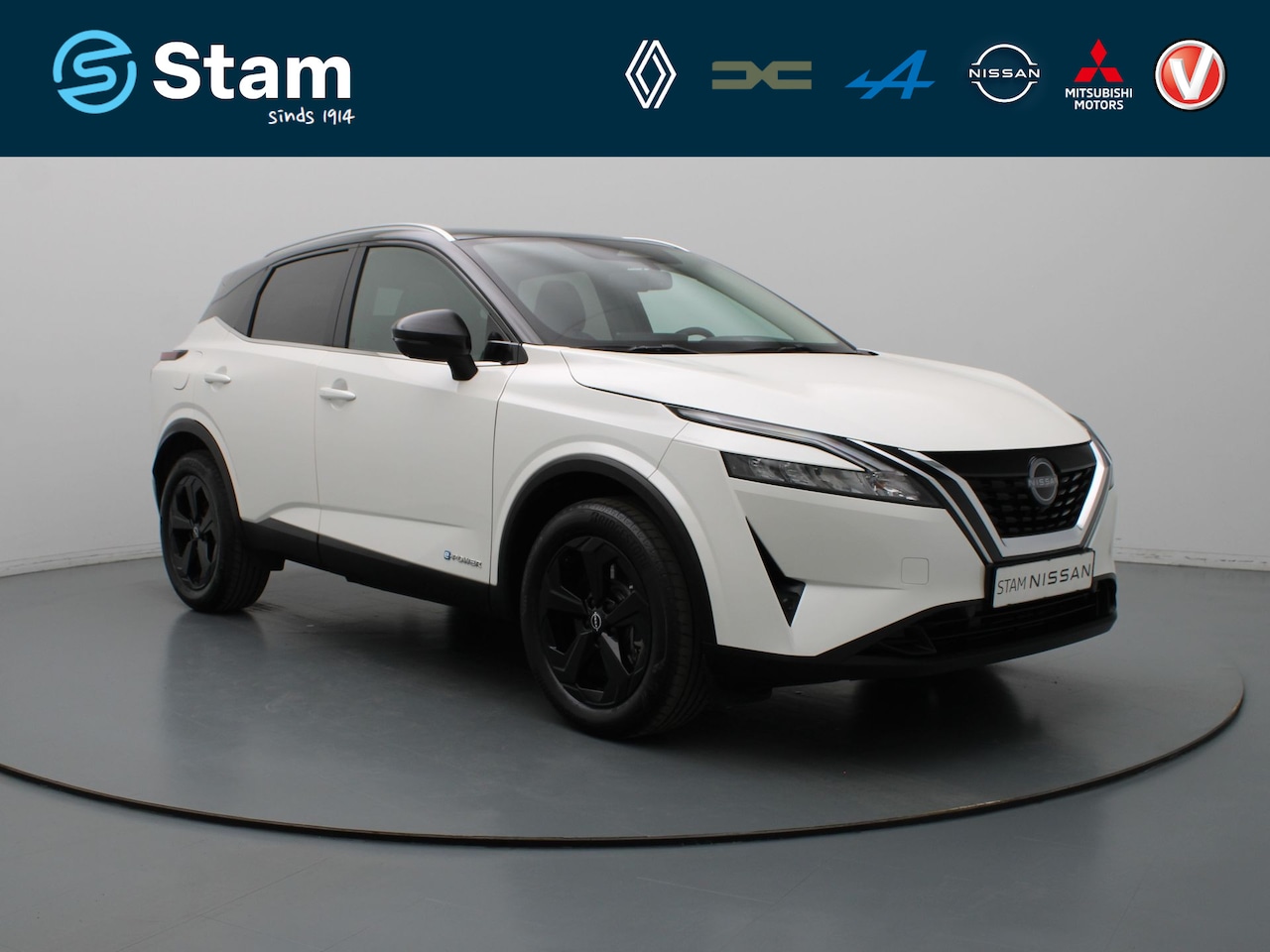 Nissan Qashqai - 1.5 e-Power Black Edition 190pk 360° Camera | Adapt. Cruise | Parkeersens. v+a | Panoramad - AutoWereld.nl