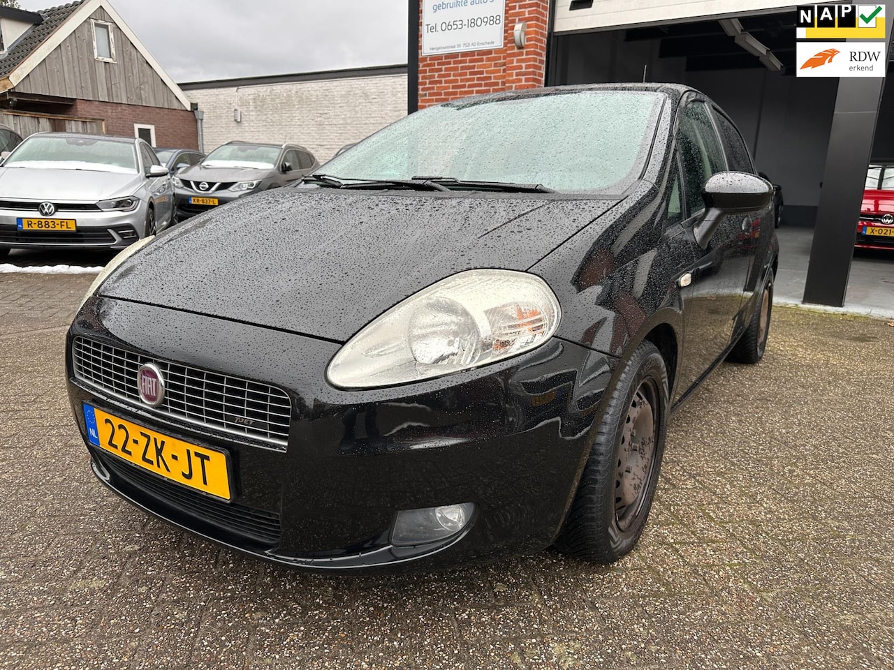 Fiat Grande Punto - 1.4-16V Ed. Lusso AIRCO-CENTRAAL - AutoWereld.nl