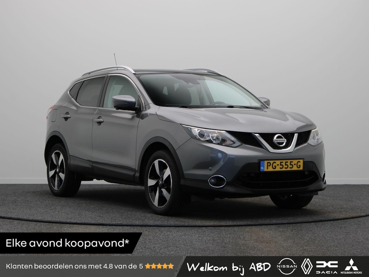 Nissan Qashqai - 1.6 N-Connecta | Trekhaak | Panorama Dak | Stoelverwarming | Rondom Camera's | ABD Onderho - AutoWereld.nl