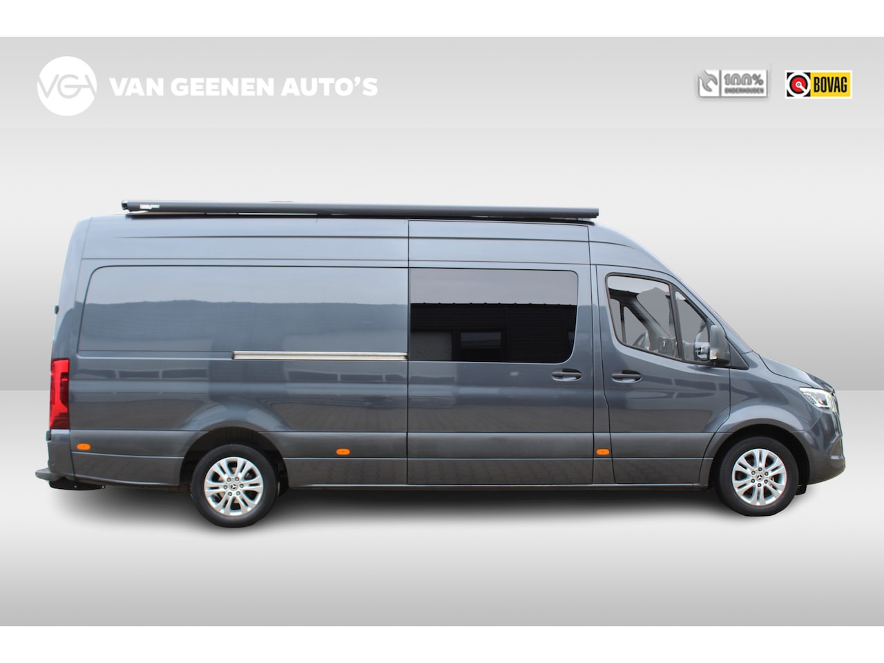 Mercedes-Benz Sprinter - 319 190Pk 3.0 CDI V6 L3H2 | LED | Luifel - AutoWereld.nl