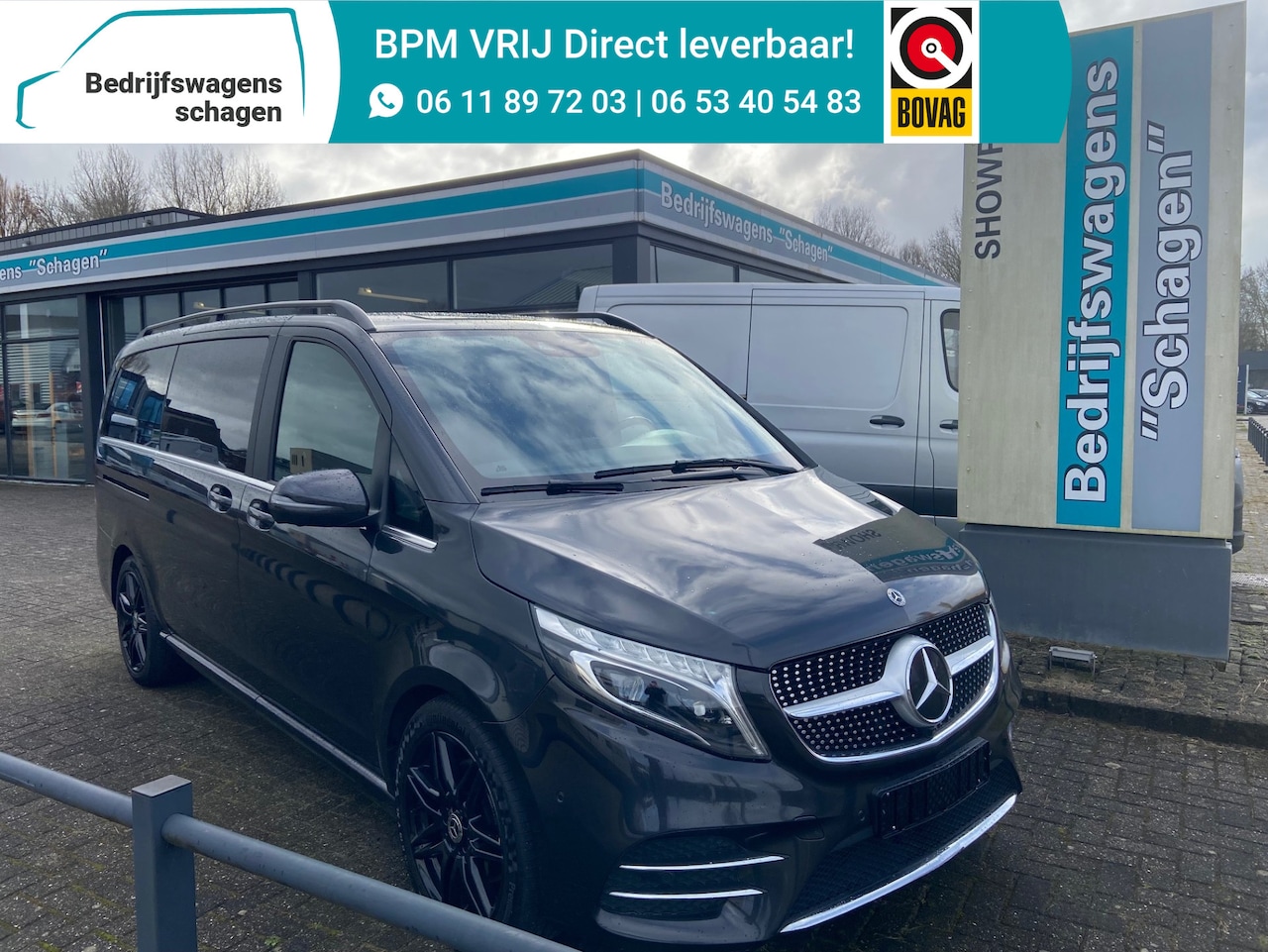 Mercedes-Benz V-klasse - 300d Lang DC Avantgarde | AMG edition | Distronic | 360° Camera - AutoWereld.nl