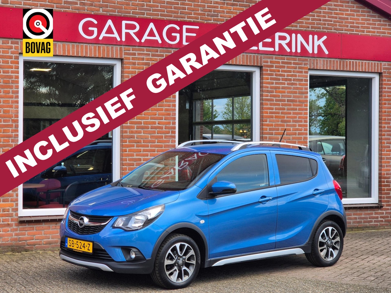 Opel Karl - 1.0 Rocks Online Edition 75PK 5drs airco, cruise, navi, pdc, dab, carplay - AutoWereld.nl