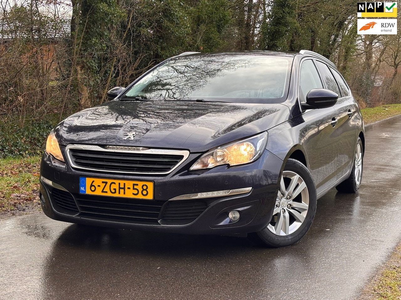Peugeot 308 SW - 1.6 BlueHDI Blue Lease Executive | Cruise + Airco + Navi | - AutoWereld.nl