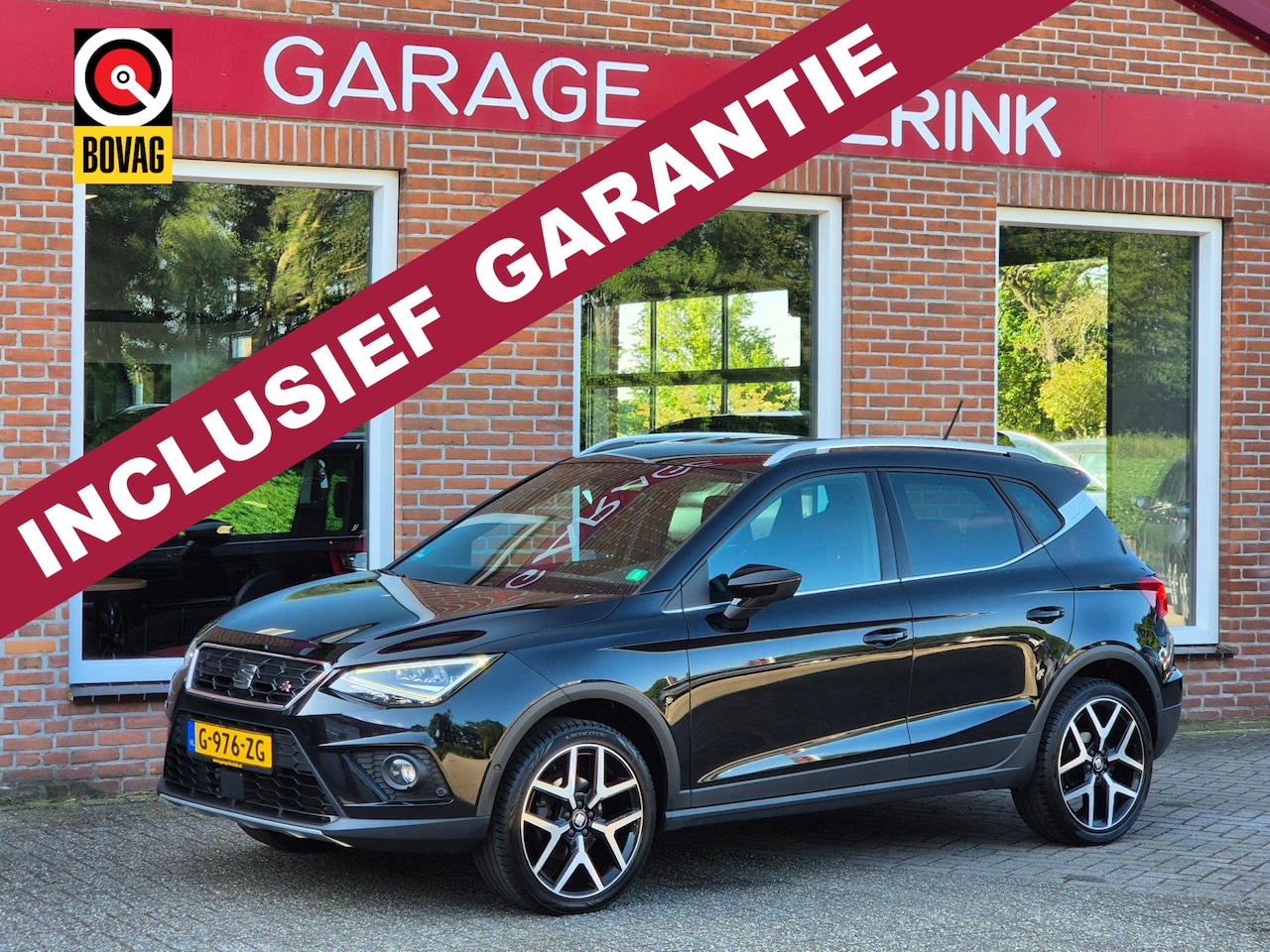 SEAT Arona - 1.0 TSI FR Business Intense 116PK 5drs clima, adap.cruise, navi, carplay, lmv, pdc - AutoWereld.nl