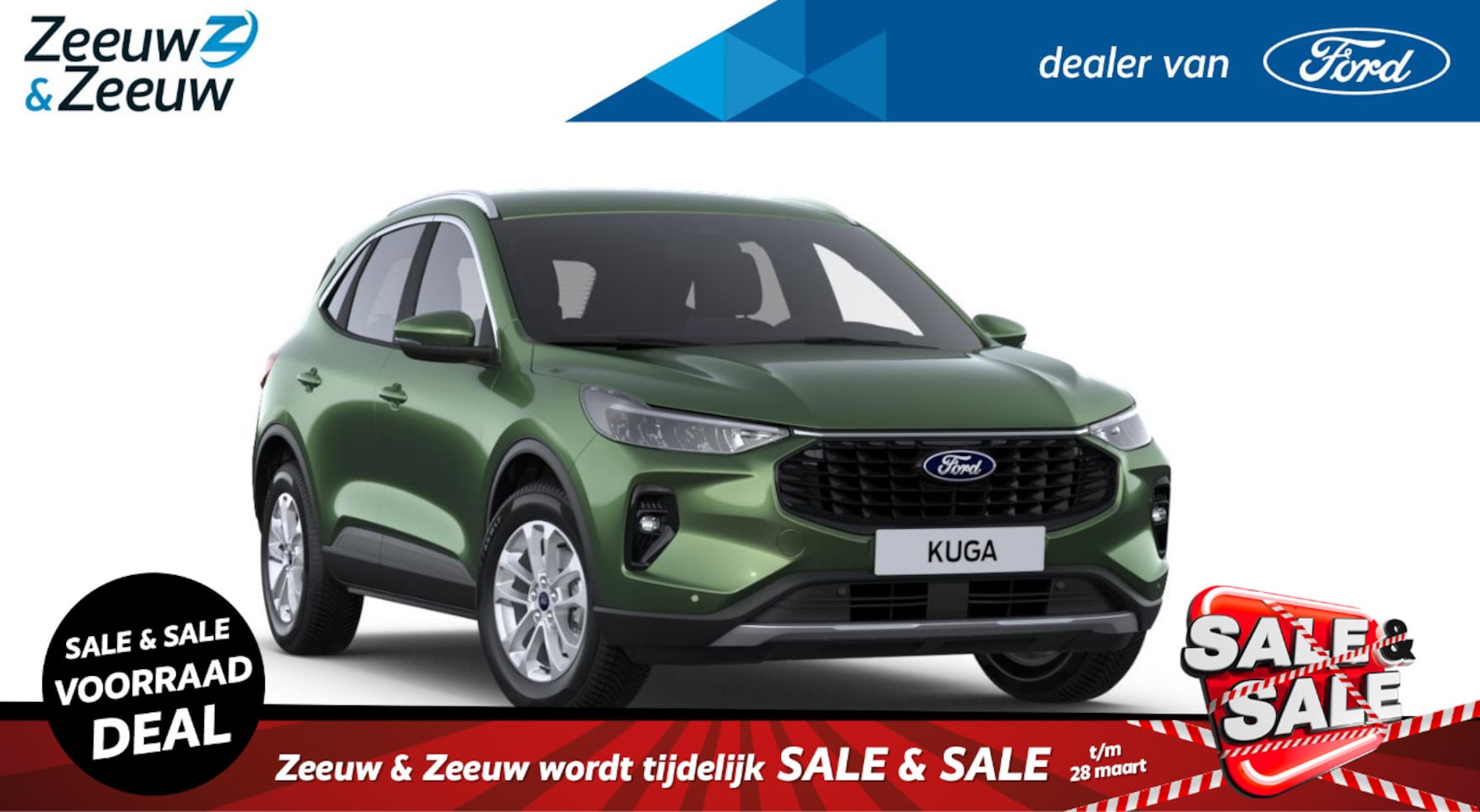 Ford Kuga - 2.5 PHEV Titanium | €4.000,- Ford voordeel | Trekhaak | Camera | 17" Lichtmetaal | Apple C - AutoWereld.nl