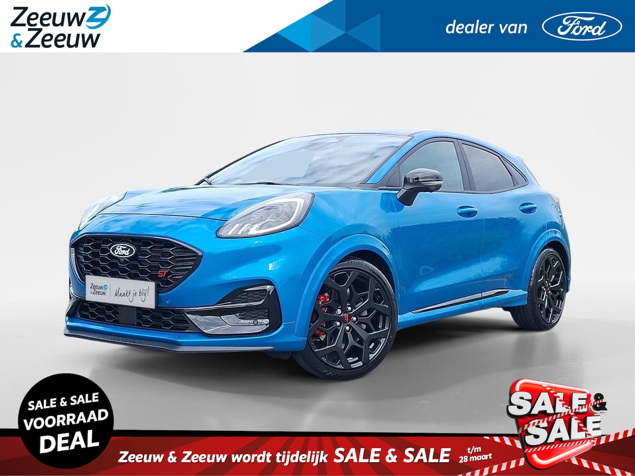 Ford Puma - 1.0 EcoBoost Hybrid ST | Performance Pack | 19" Performance Velgen | Ford Performance Spor - AutoWereld.nl