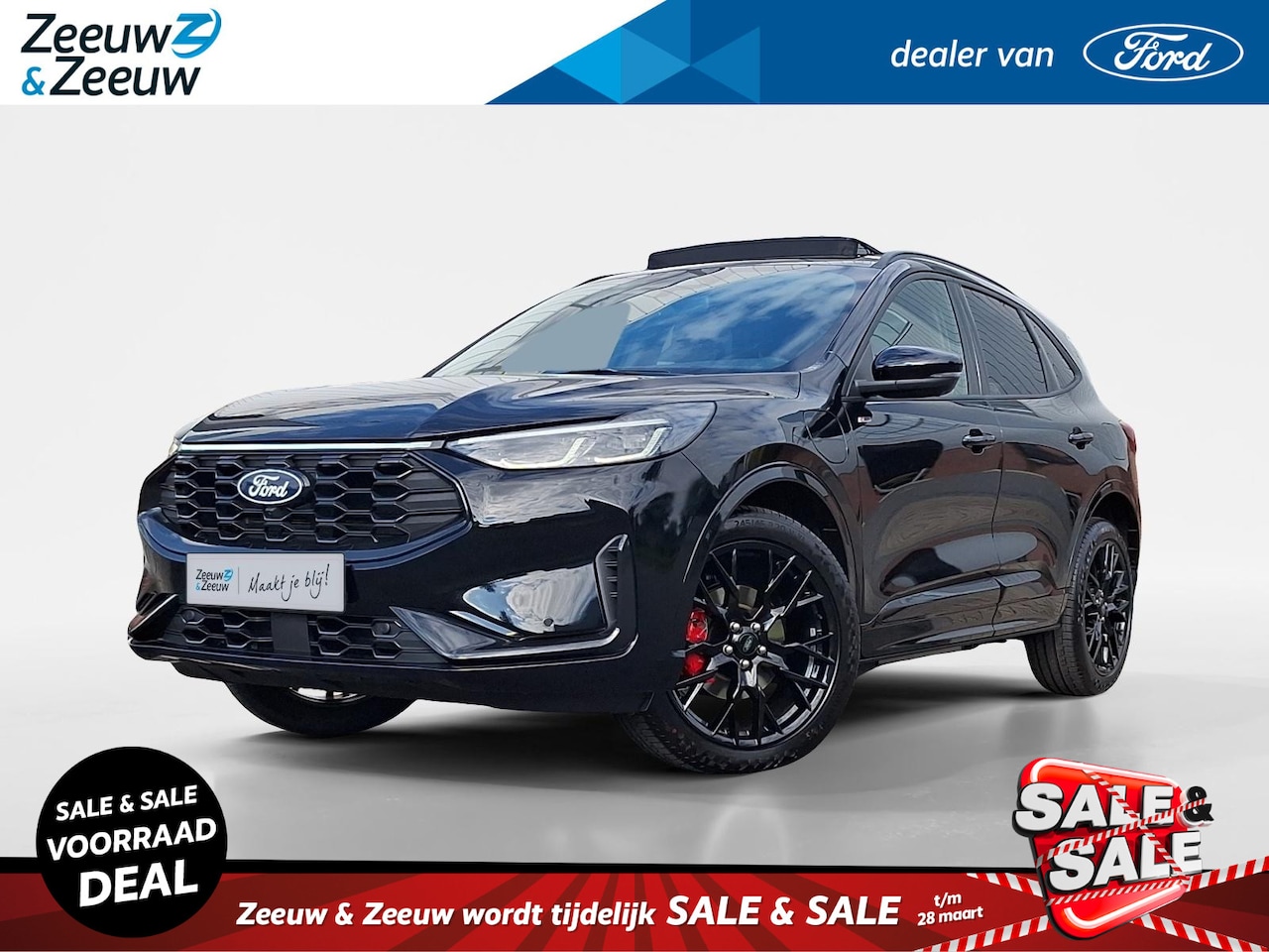 Ford Kuga - 2.5 PHEV ST-Line X | Winterpack | Adaptive cruisecontrol | Dodehoekdetectie | Panoramadak - AutoWereld.nl