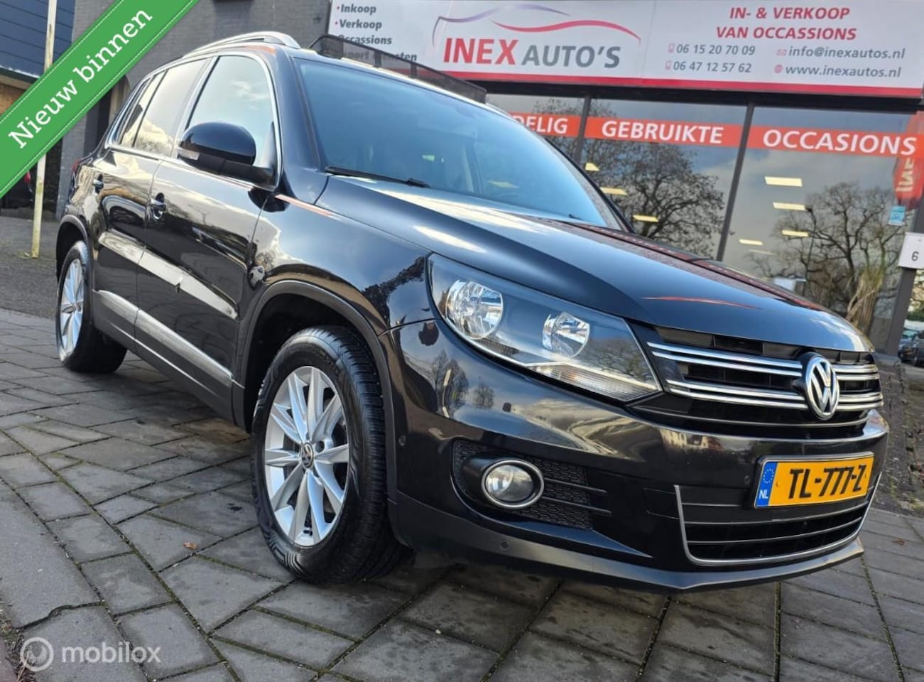 Volkswagen Tiguan - 2.0 TDI Edition Panoramadak Lederen interieur BJ 14 - AutoWereld.nl