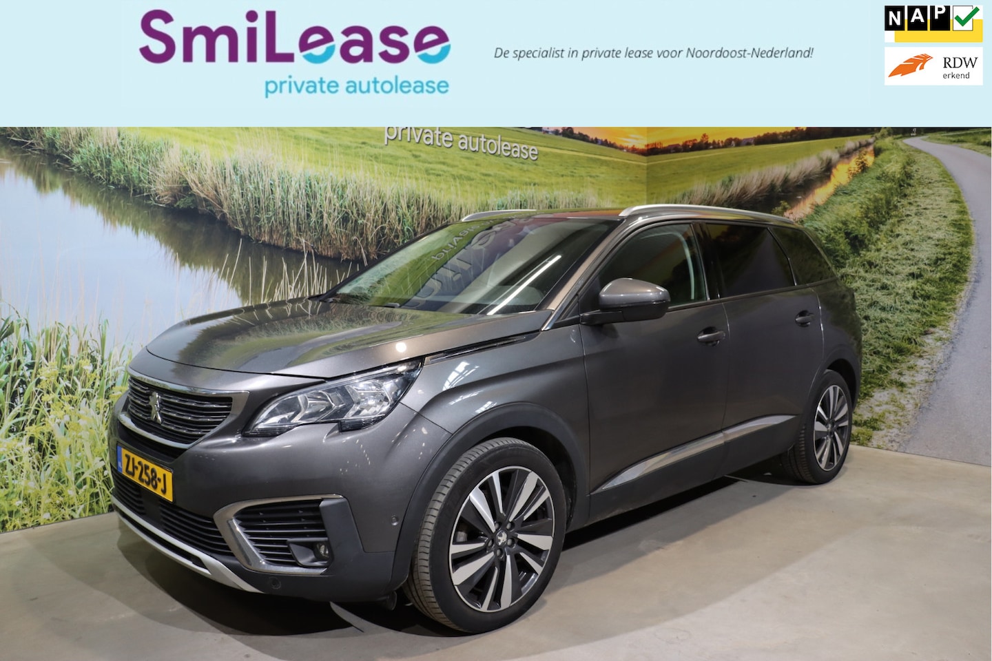 Peugeot 5008 - 1.5 BlueHDI Blue Lease Premium|Automaat|7 pers| - AutoWereld.nl