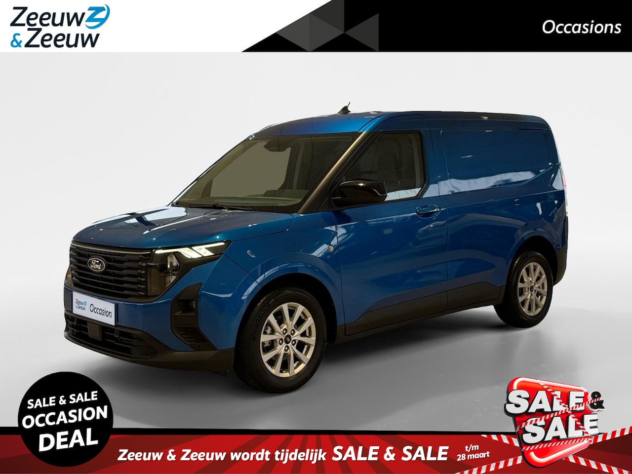 Ford Transit Courier - 1.5 EcoBlue Limited | Origineel NL auto | Navigatie | Parkeersensoren voor en achter | Ach - AutoWereld.nl