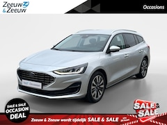 Ford Focus Wagon - 1.0 EcoBoost Hybrid Titanium X 125pk | Stoel- stuur en voorruitverwarming | Navigatie | Pa