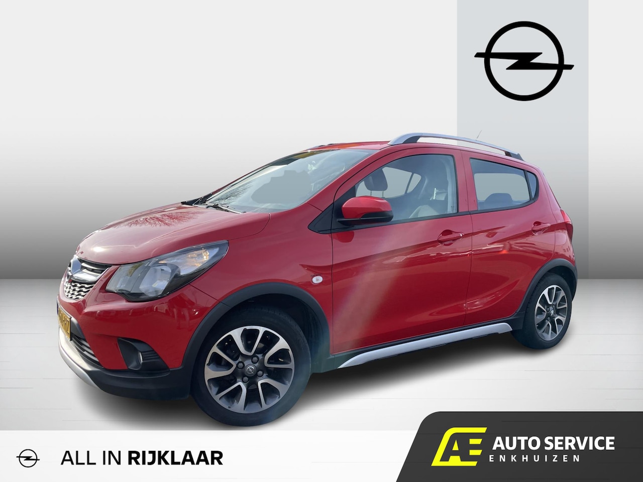 Opel Karl - 1.0 Rocks Online Edition Prachtige auto! | Lage km stand ! | Automaat | CarPlay | airco | - AutoWereld.nl