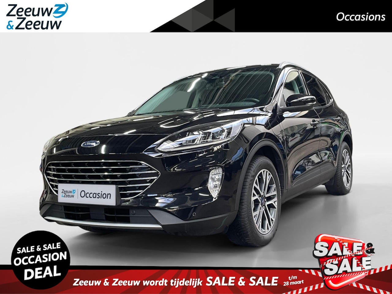 Ford Kuga - 2.5 PHEV Titanium 225pk | Dealer onderhouden | Stoel- stuur en voorruitverwarming | Naviga - AutoWereld.nl
