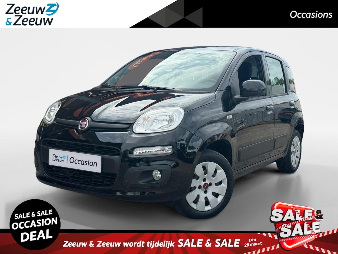 Fiat Panda - 0.9 TwinAir Lounge | Volledig onderhouden | Hoge instap | Bluetooth radio | - AutoWereld.nl