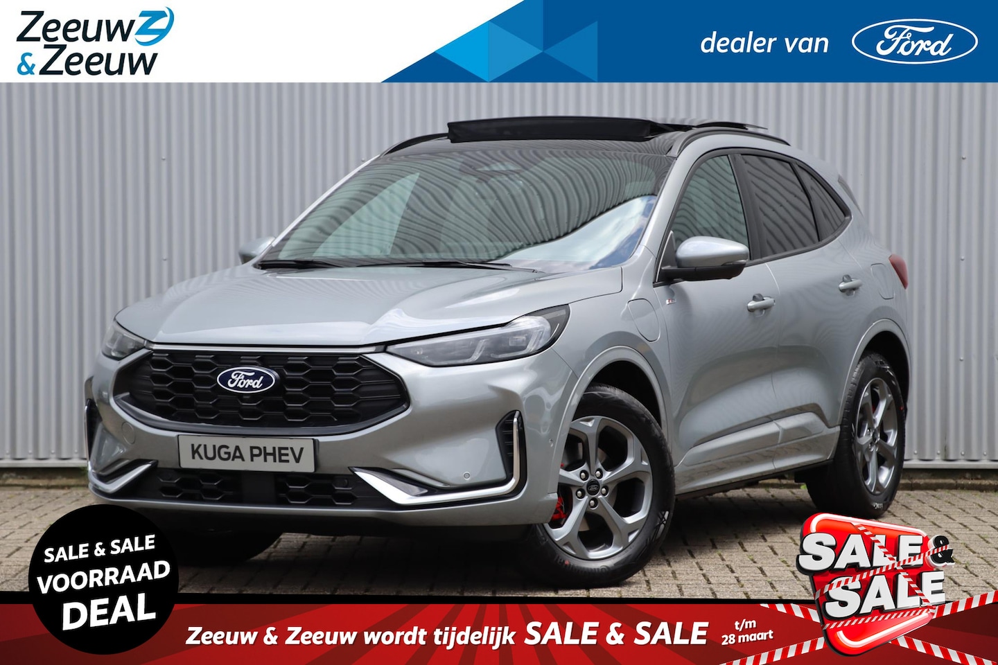 Ford Kuga - 2.5 PHEV ST-Line X | Nieuw te bestellen | €4000,- korting | 2100kg trekgewicht | 0,99% ren - AutoWereld.nl