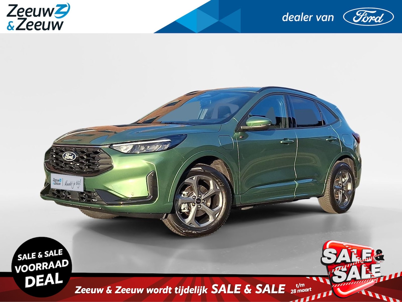 Ford Kuga - 2.5 PHEV ST-Line | Winterpack | El. Trekhaak | Climate Control | 18" Lichtmetaal | Camera - AutoWereld.nl