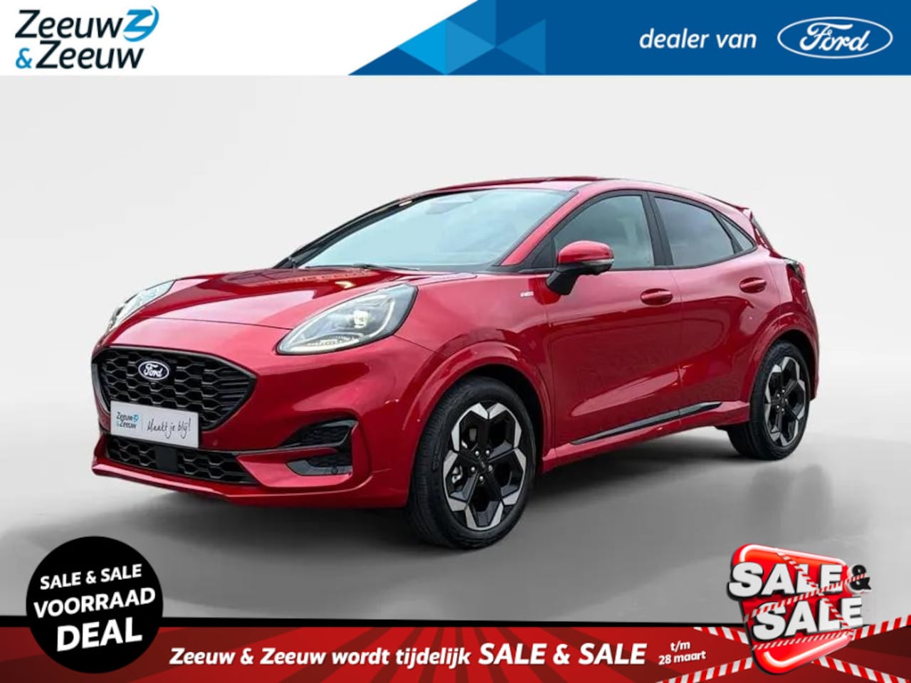 Ford Puma - 1.0 EcoBoost Hybrid ST-Line X | 0,99% RENTE!!! | Driver Assistancepack | Winterpack | 18" - AutoWereld.nl