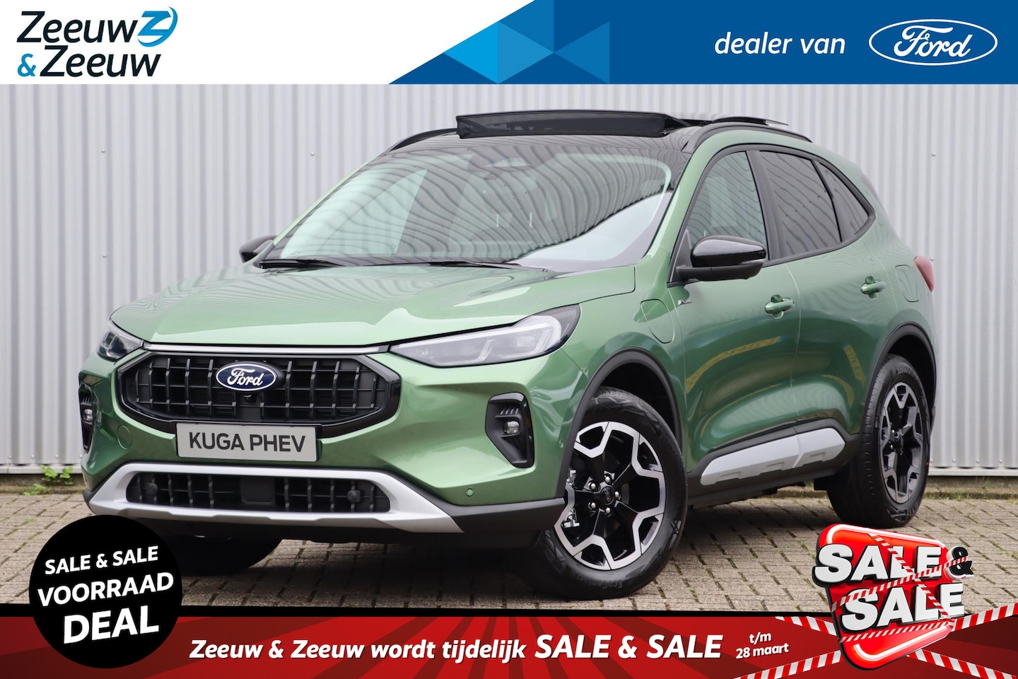 Ford Kuga - 2.5 PHEV Active X | Nieuw te bestellen | €4000,- korting | 2100kg trekgewicht | 0,99% rent - AutoWereld.nl