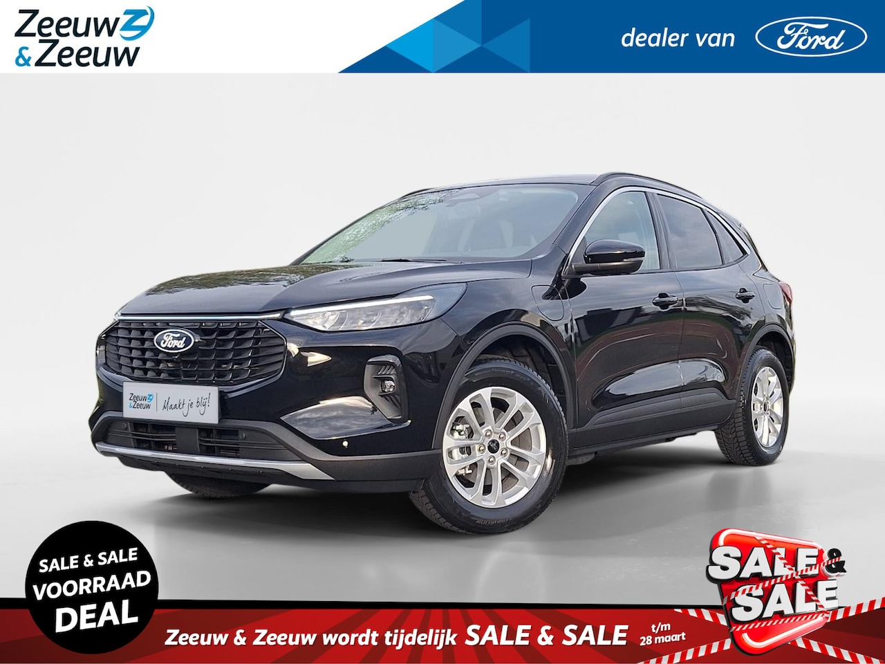 Ford Kuga - 2.5 PHEV Titanium | Winterpack | Driver Assistancepack | El. Trekhaak | 360Camera | Adapti - AutoWereld.nl