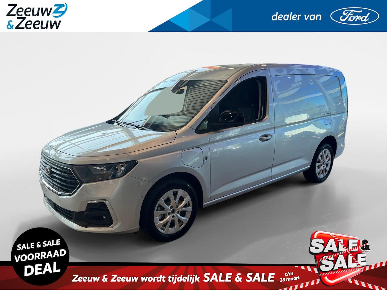 Ford Transit Connect - 1.5 EcoBoost PHEV L2 Limited 150 pk | Trekhaak / LM Velgen | Navigatie | Nu 0,99% rente op - AutoWereld.nl