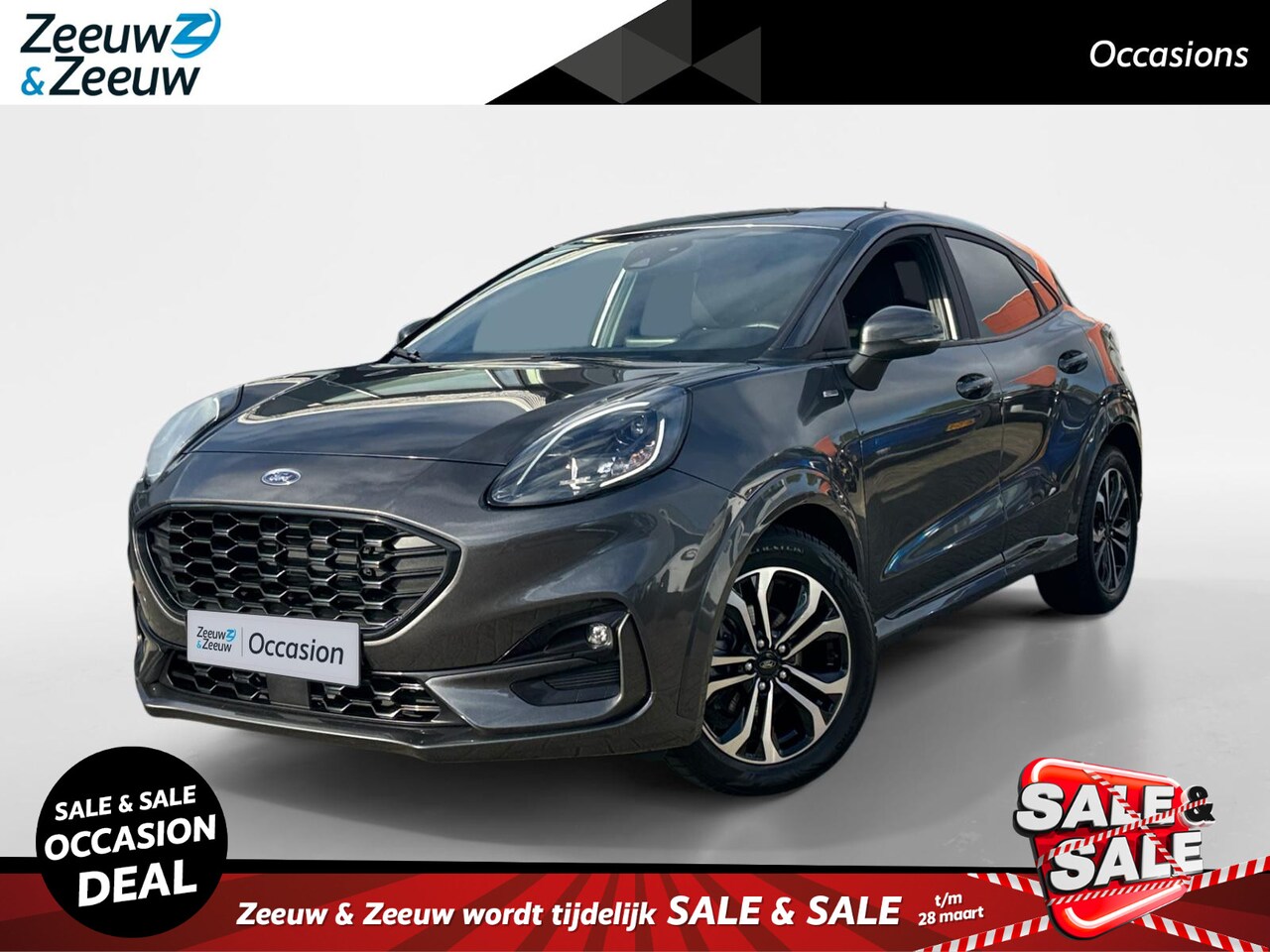 Ford Puma - 1.0 EcoBoost Hybrid ST-Line | Apple Carplay/Android Auto | Cruise Control | Verwarmde Voor - AutoWereld.nl