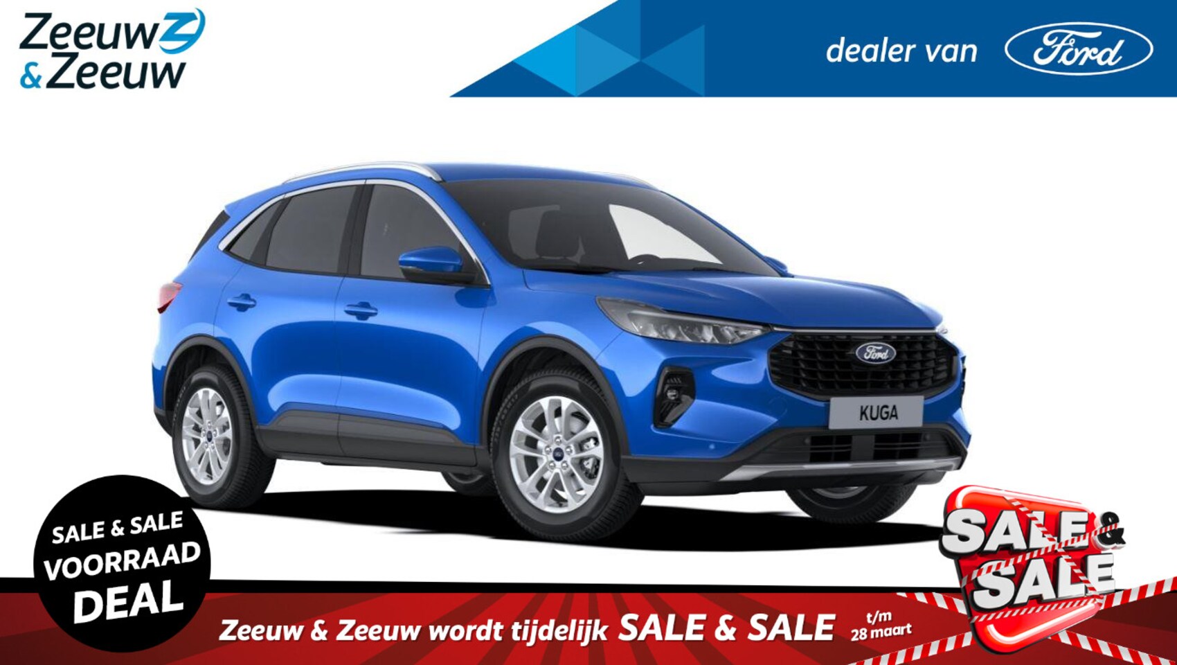 Ford Kuga - 2.5 PHEV Titanium 243pk | Nieuw Model | Nieuw te Bestellen | 2100kg Trekgewicht | Diverse - AutoWereld.nl