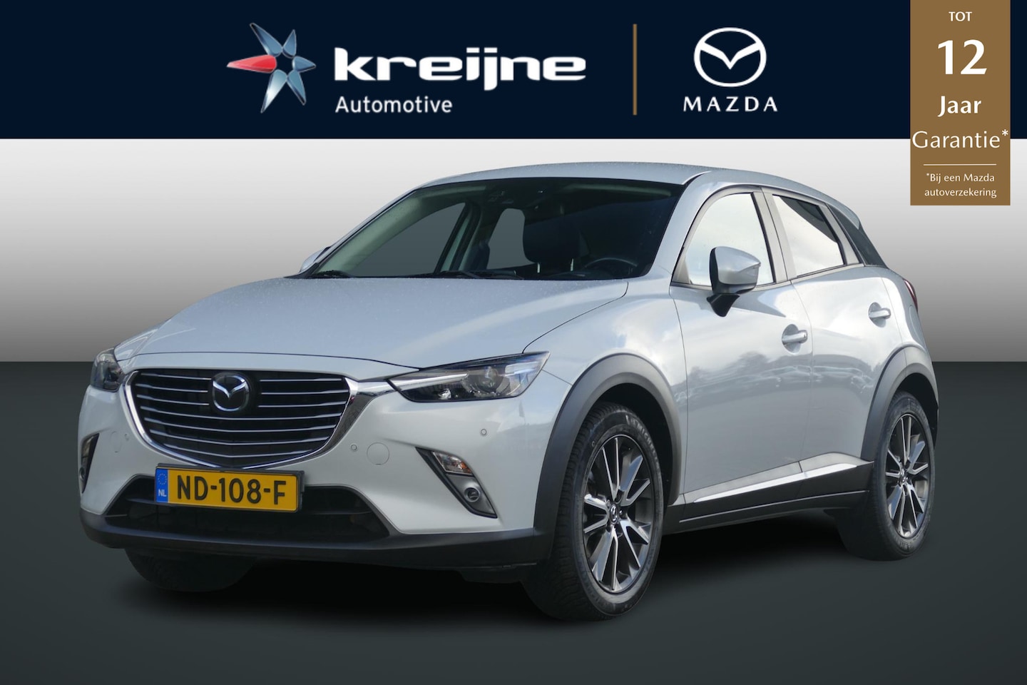Mazda CX-3 - 2.0 SkyActiv-G 120 GT-M | Trekhaak | Leder | Adap. cruise | All-season banden | Rijklaarpr - AutoWereld.nl